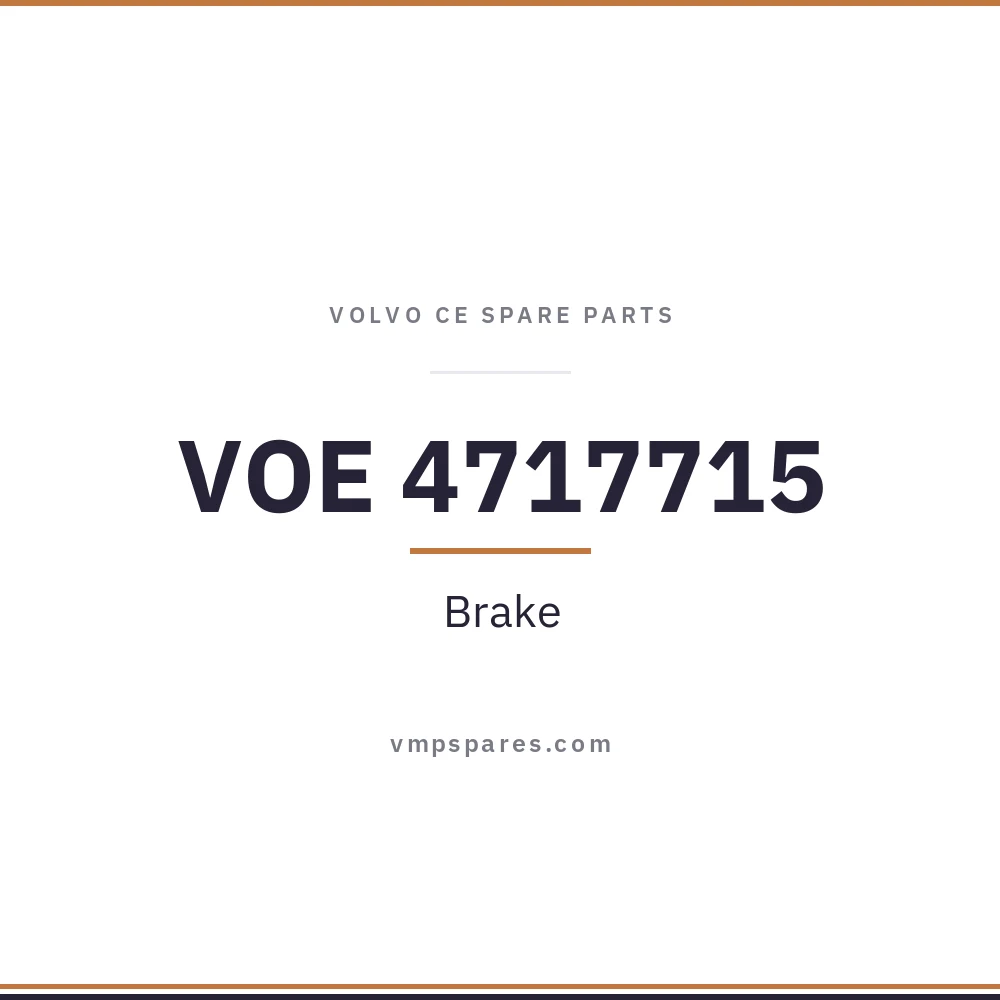 VOE 4717715 – Brake
