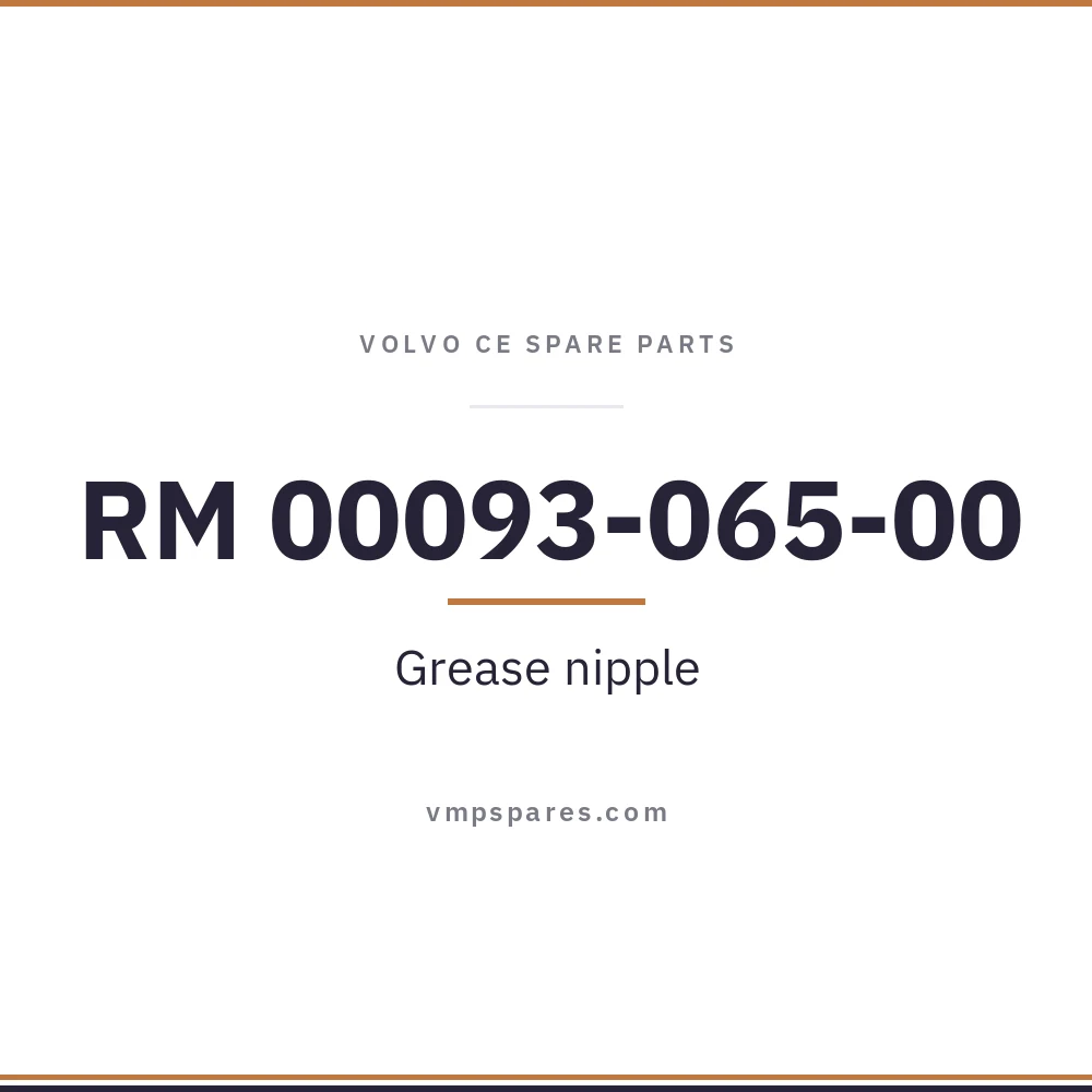 RM 00093-065-00 – Grease nipple