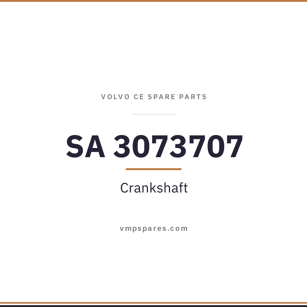 SA 3073707 – Crankshaft