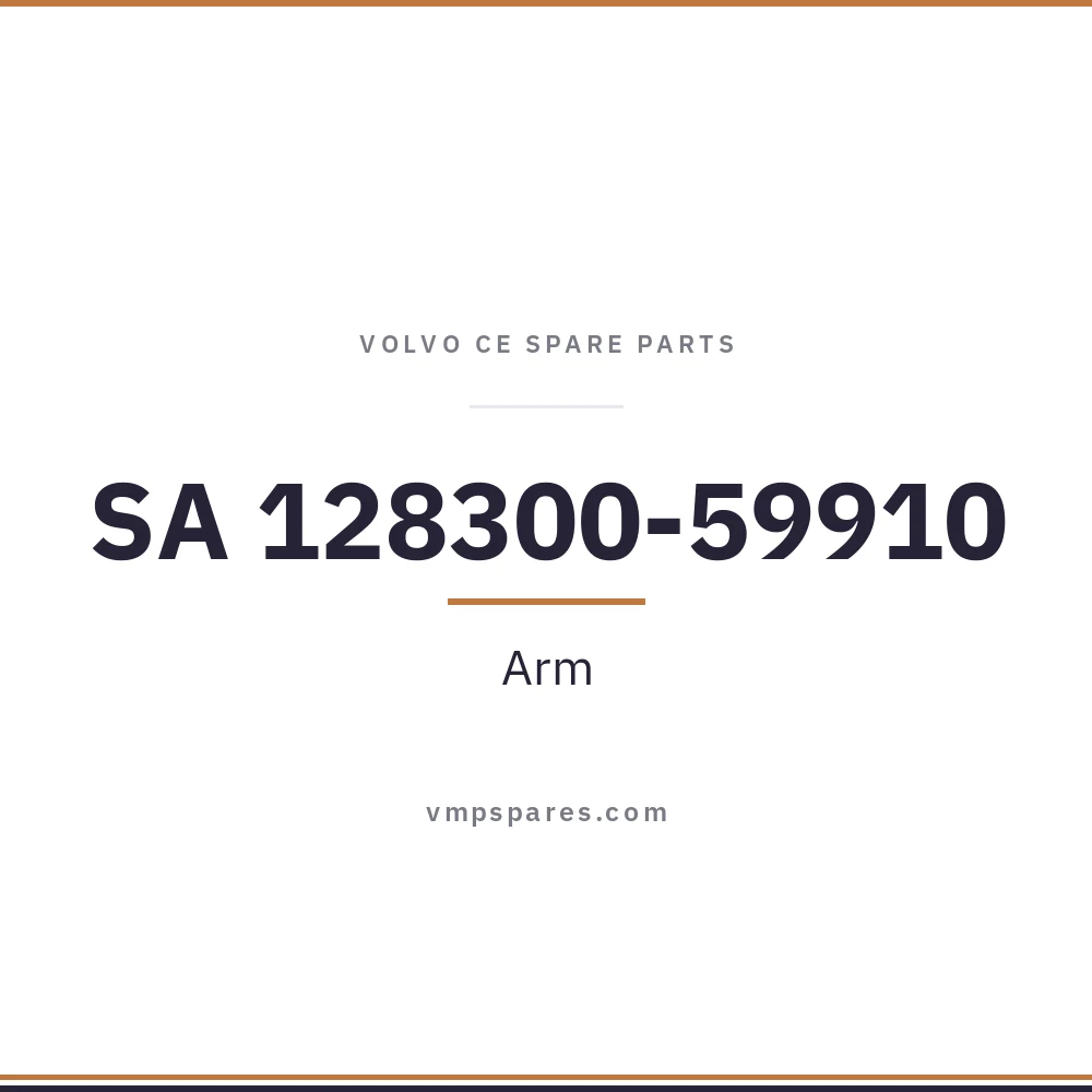 SA 128300-59910 – Arm
