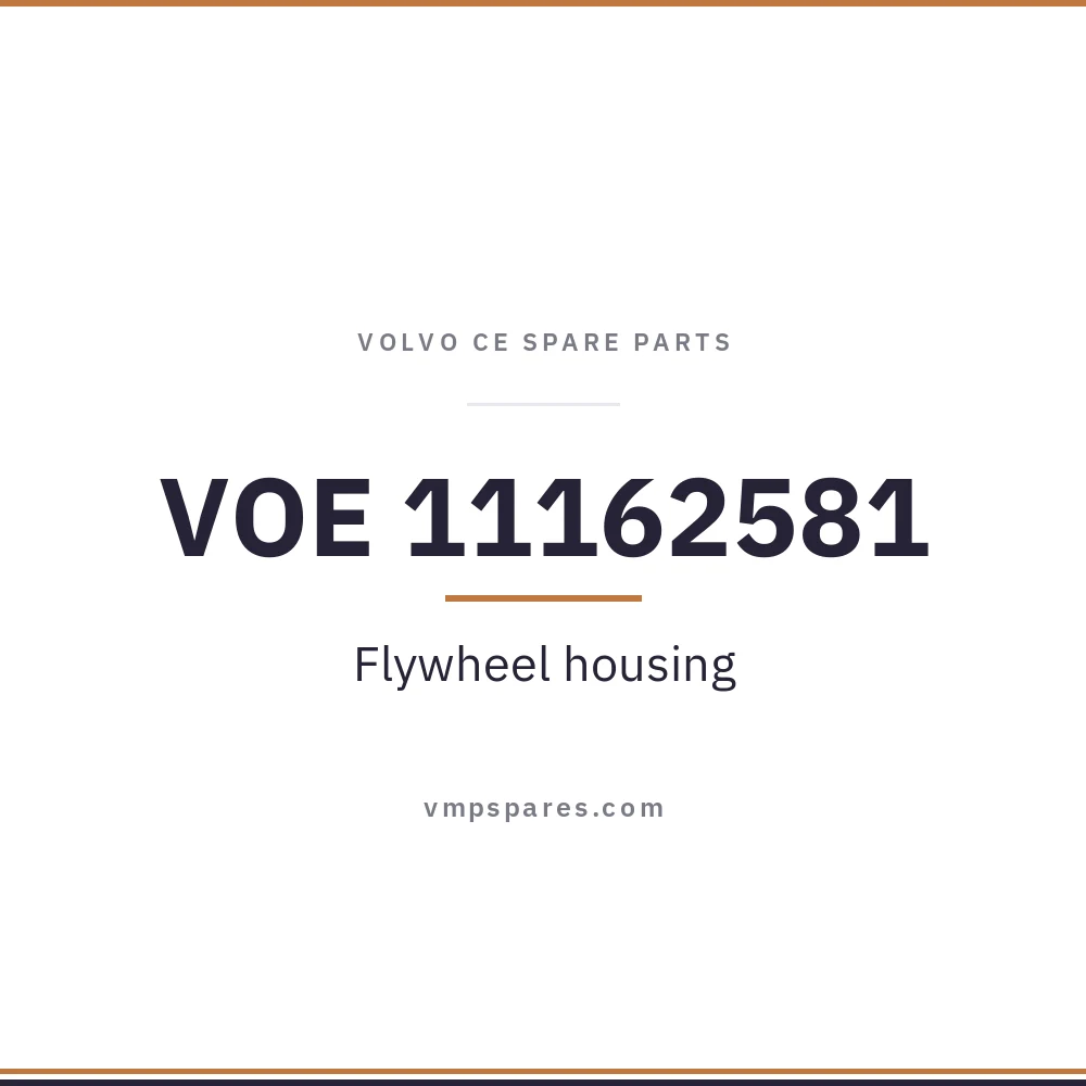 VOE 11162581 – Flywheel housing