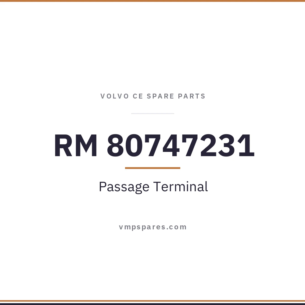 RM 80747231 – Passage Terminal