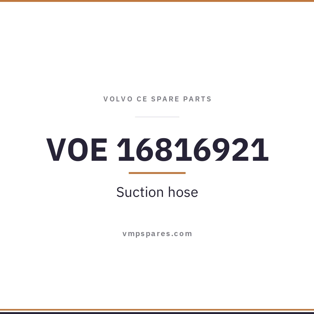 VOE 16816921 – Suction hose