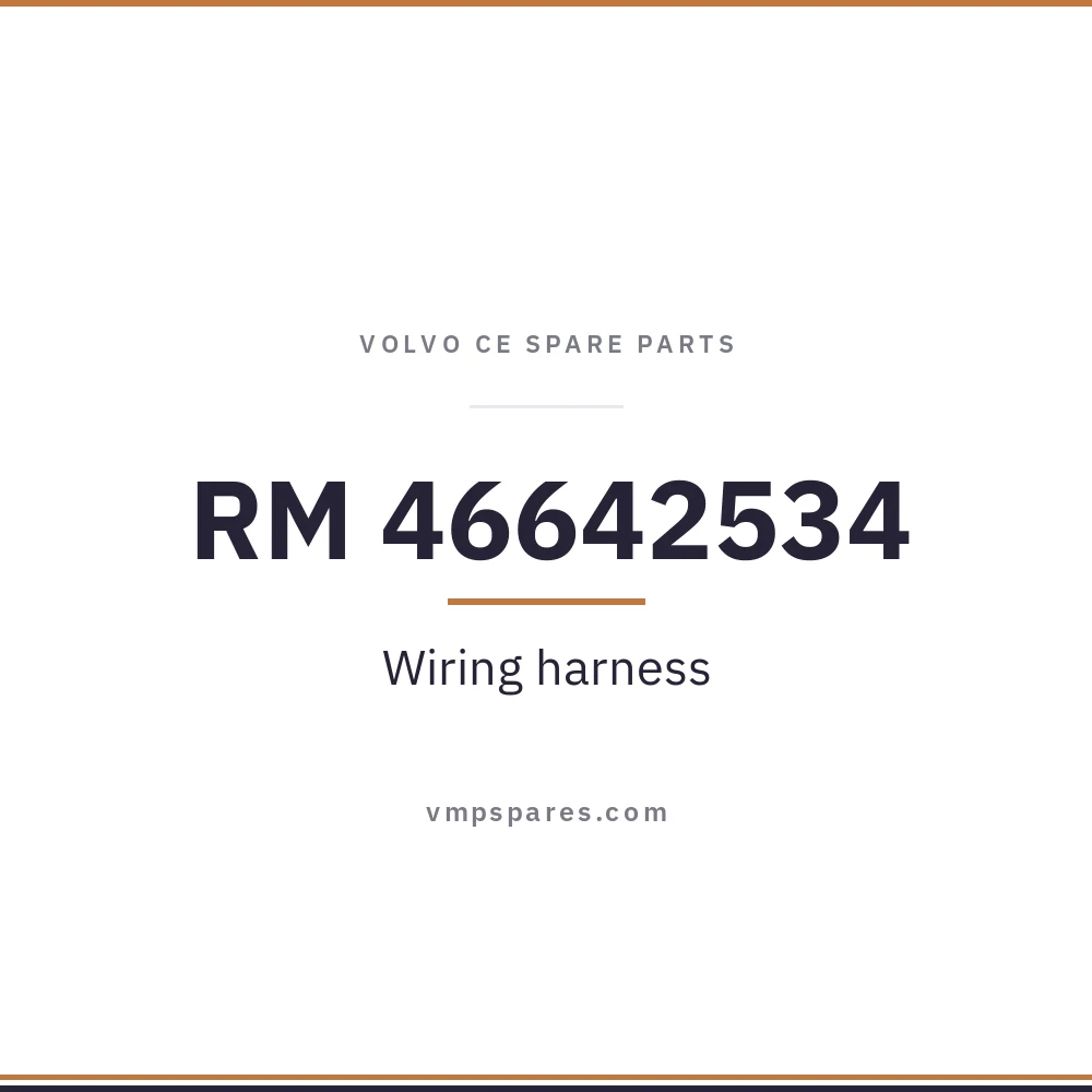 RM 46642534 – Wiring harness