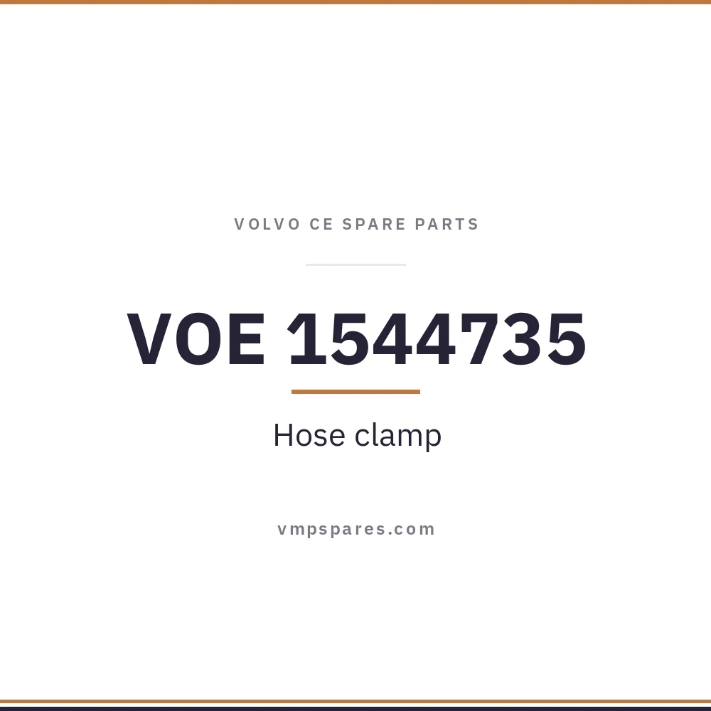 VOE 1544735 – Hose clamp