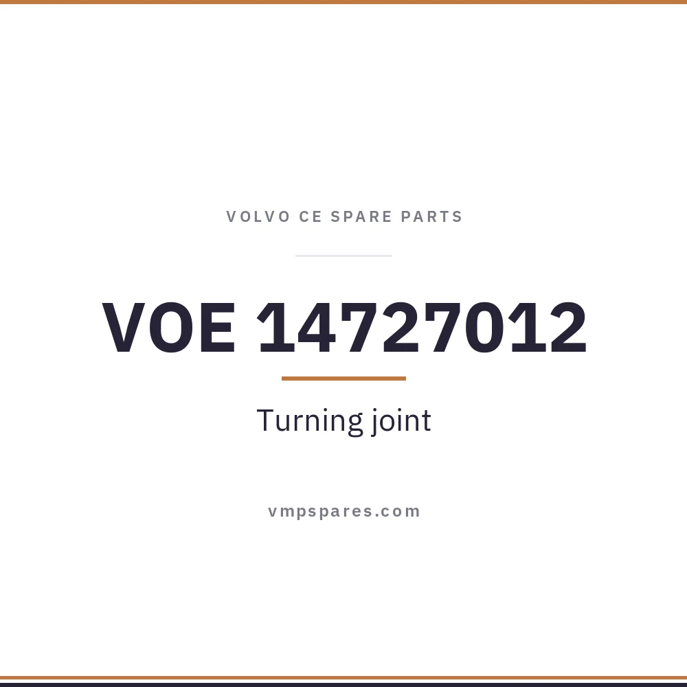 VOE 14727012 – Turning joint