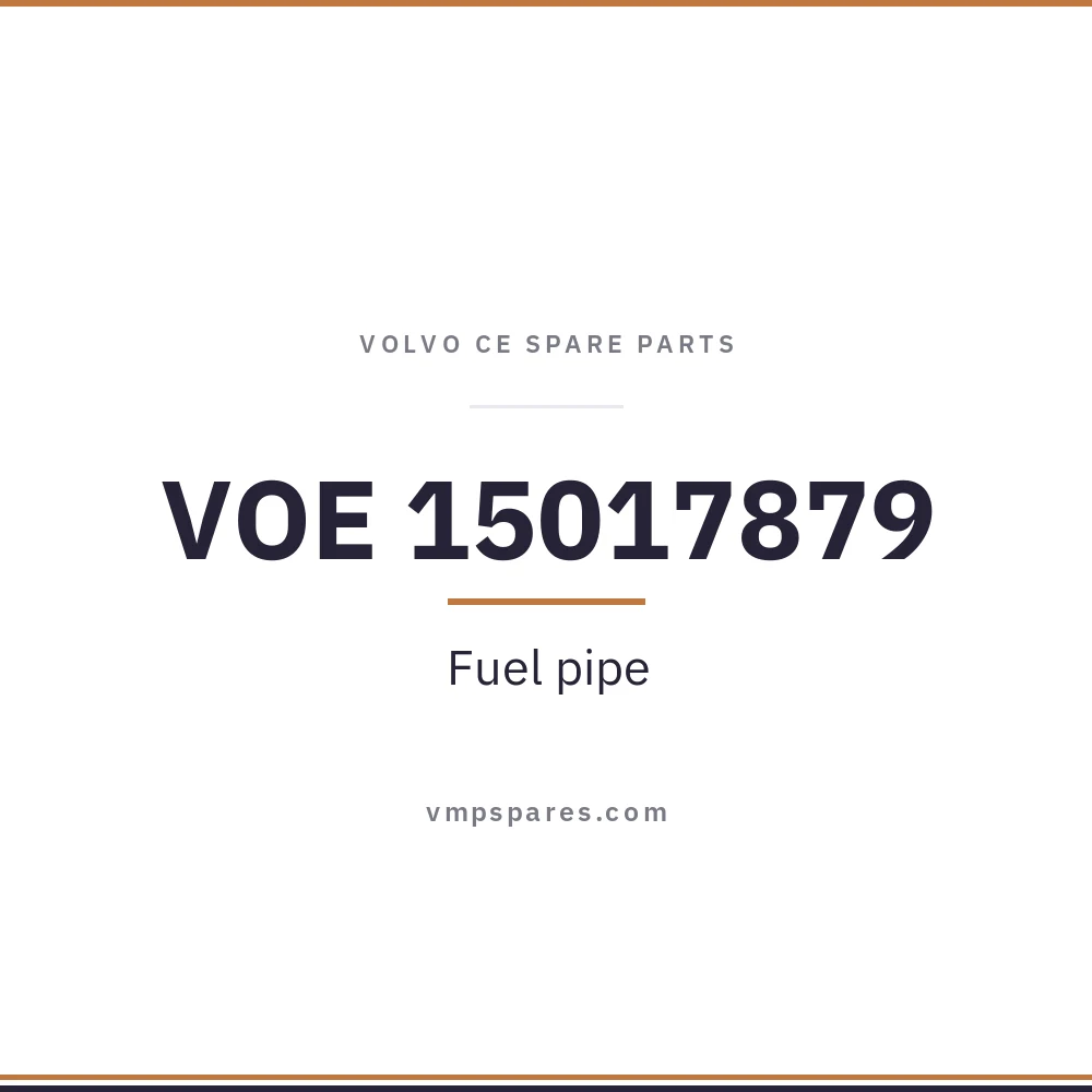 VOE 15017879 – Fuel pipe