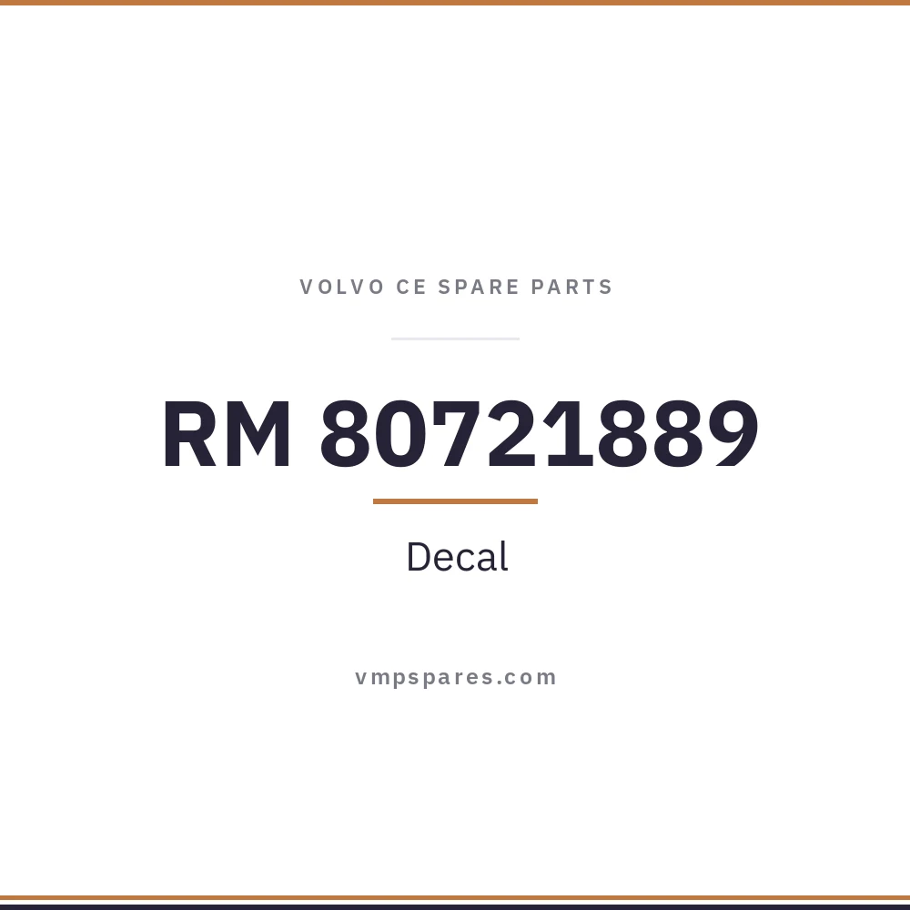 RM 80721889 – Decal