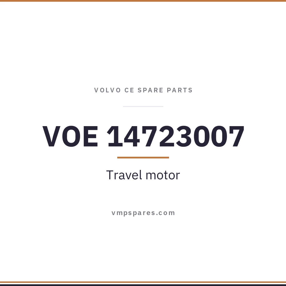 VOE 14723007 – Travel motor
