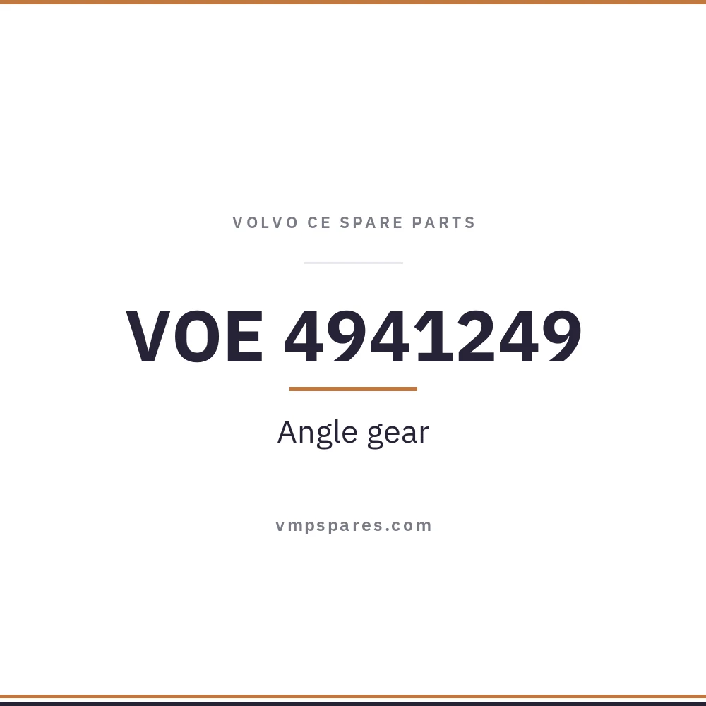 VOE 4941249 – Angle gear