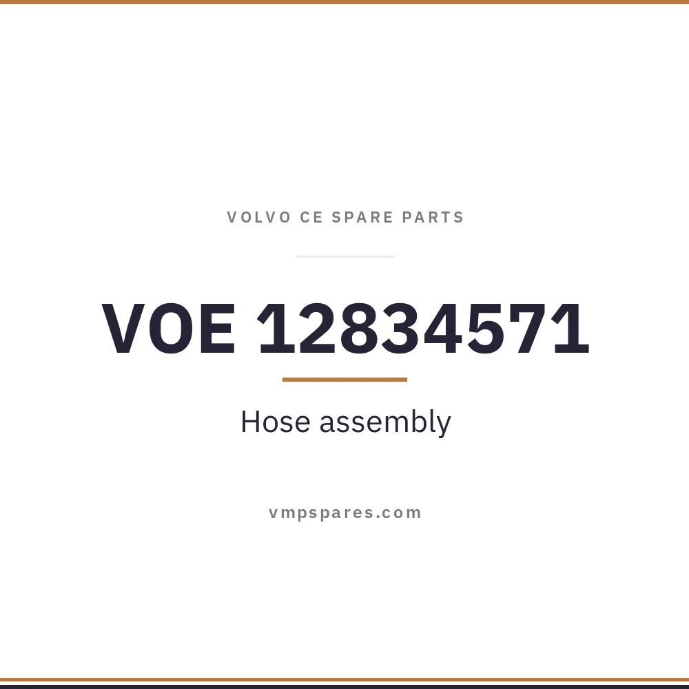 VOE 12834571 – Hose assembly
