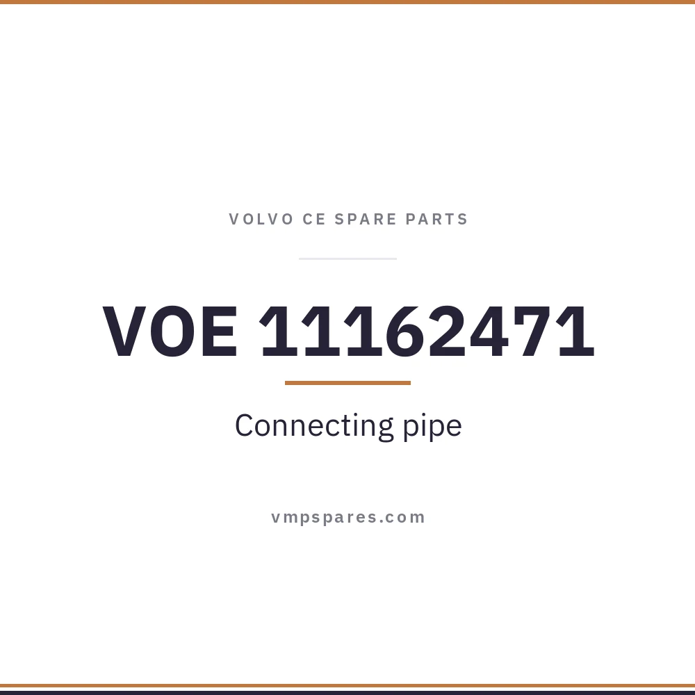 VOE 11162471 – Connecting pipe