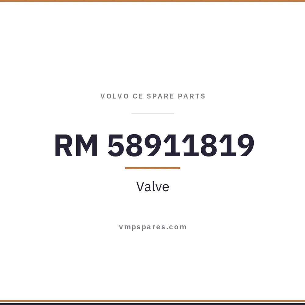 RM 58911819 – Valve