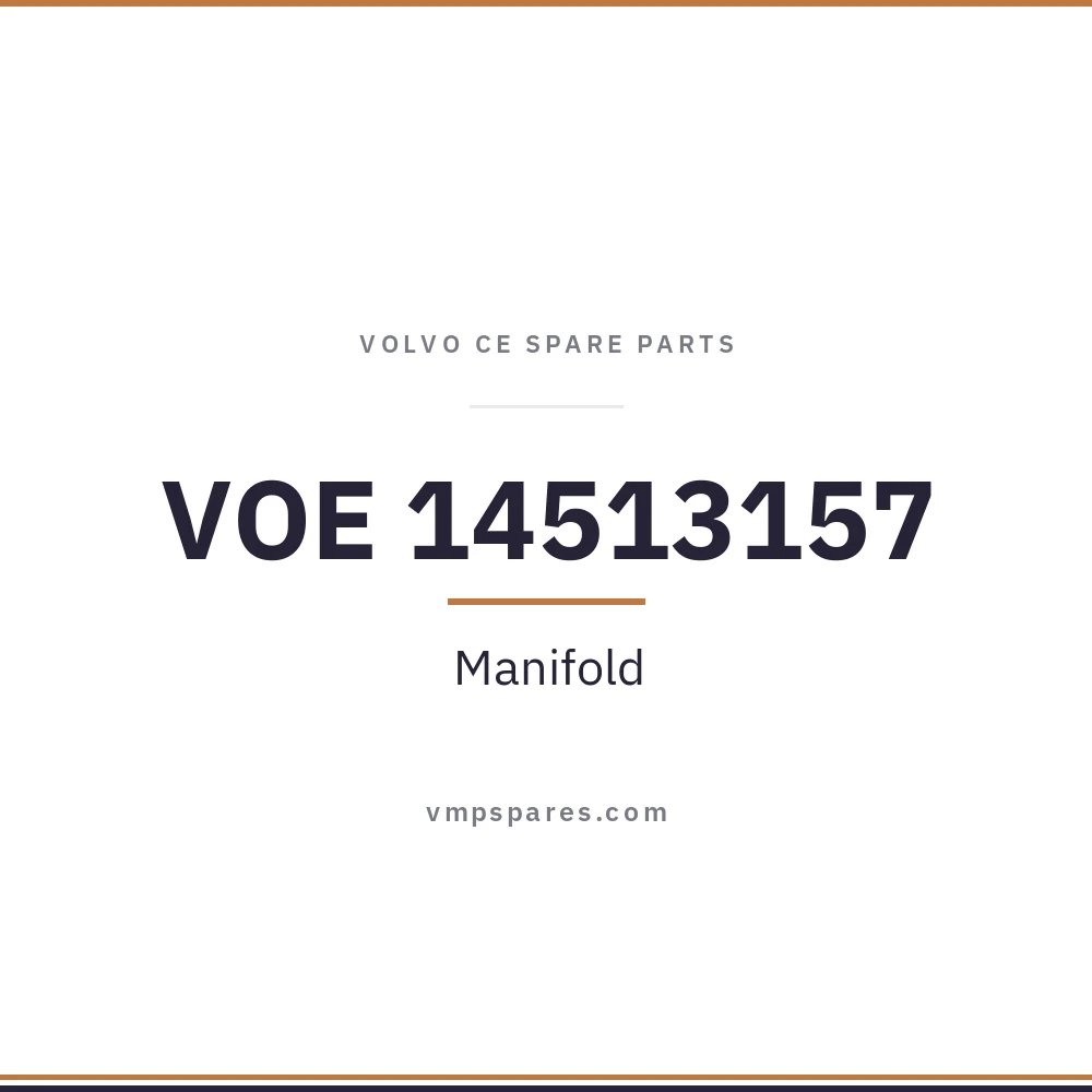 VOE 14513157 – Manifold