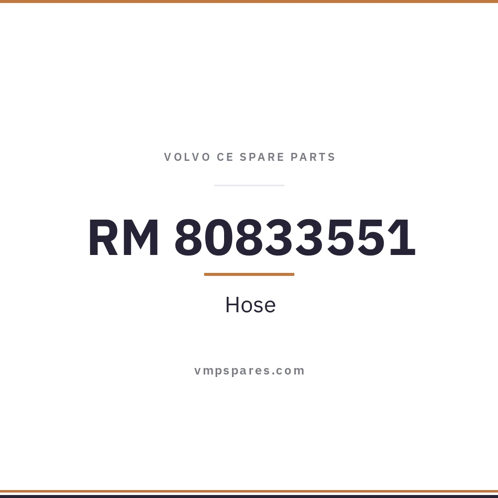 RM 80833551 – Hose