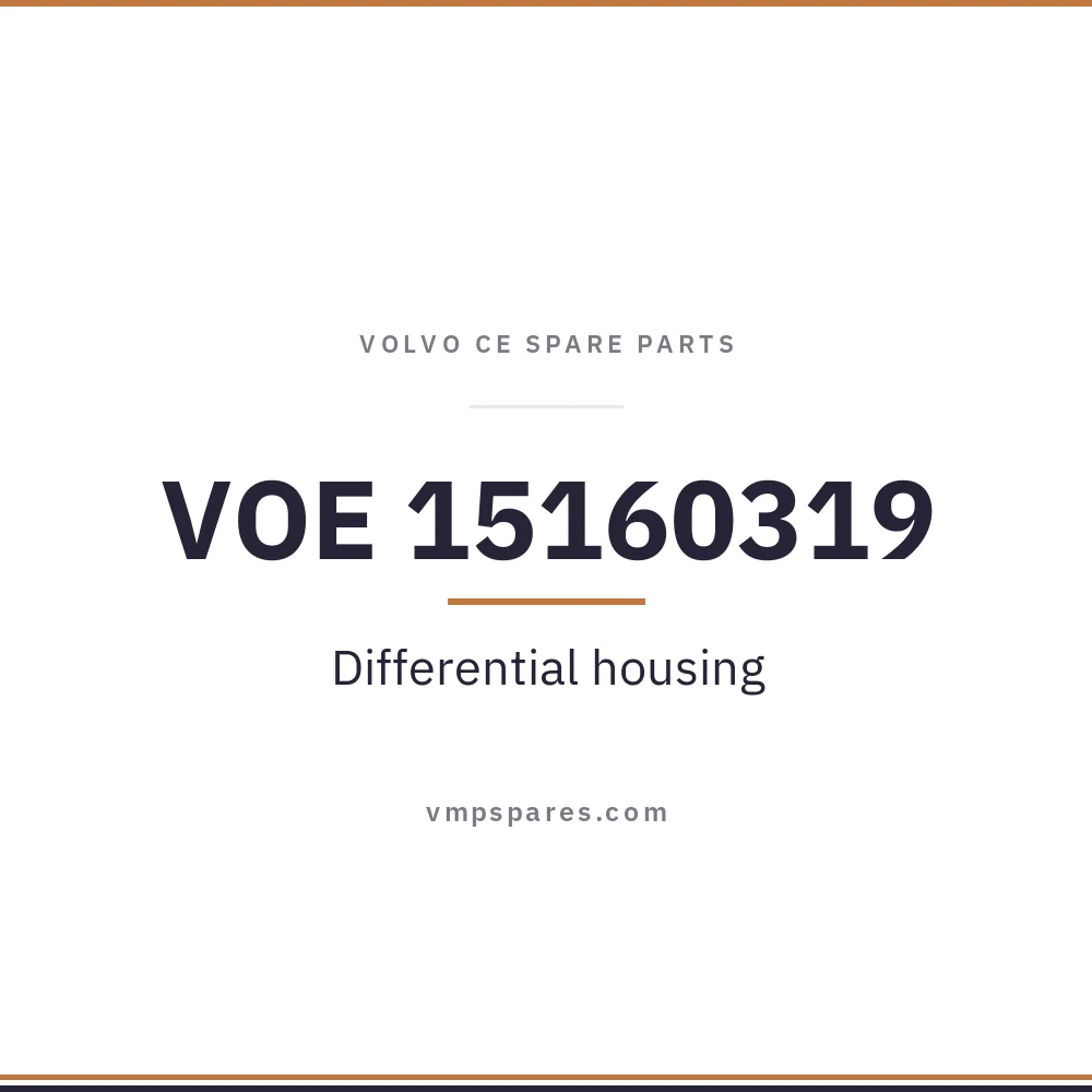VOE 15160319 – Differential housing