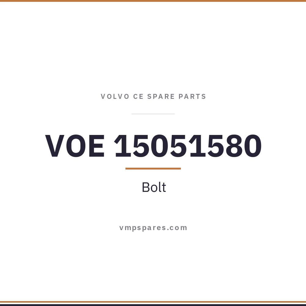 VOE 15051580 – Bolt