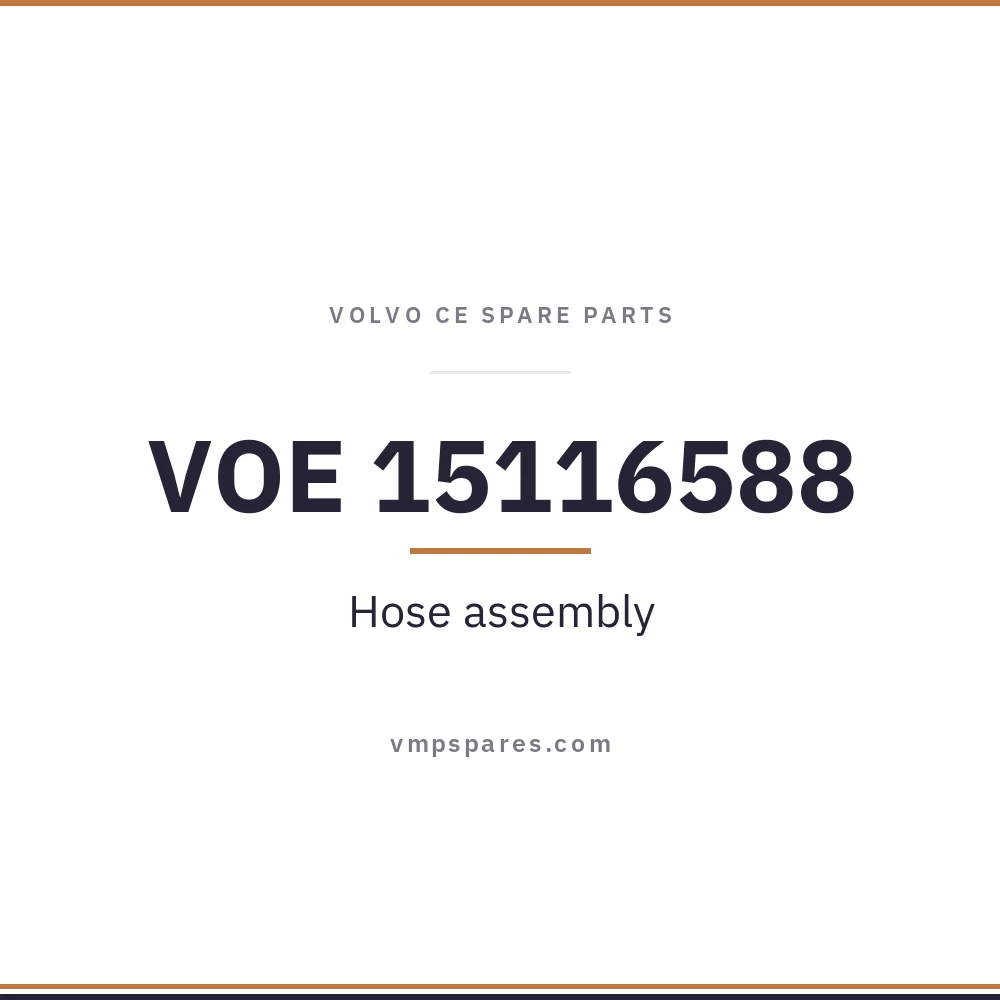 VOE 15116588 – Hose assembly