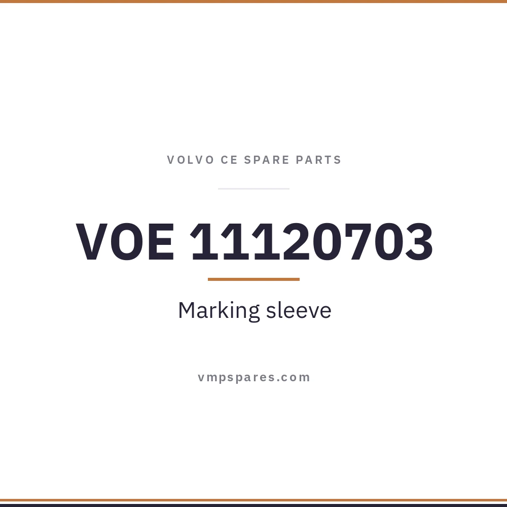 VOE 11120703 – Marking sleeve