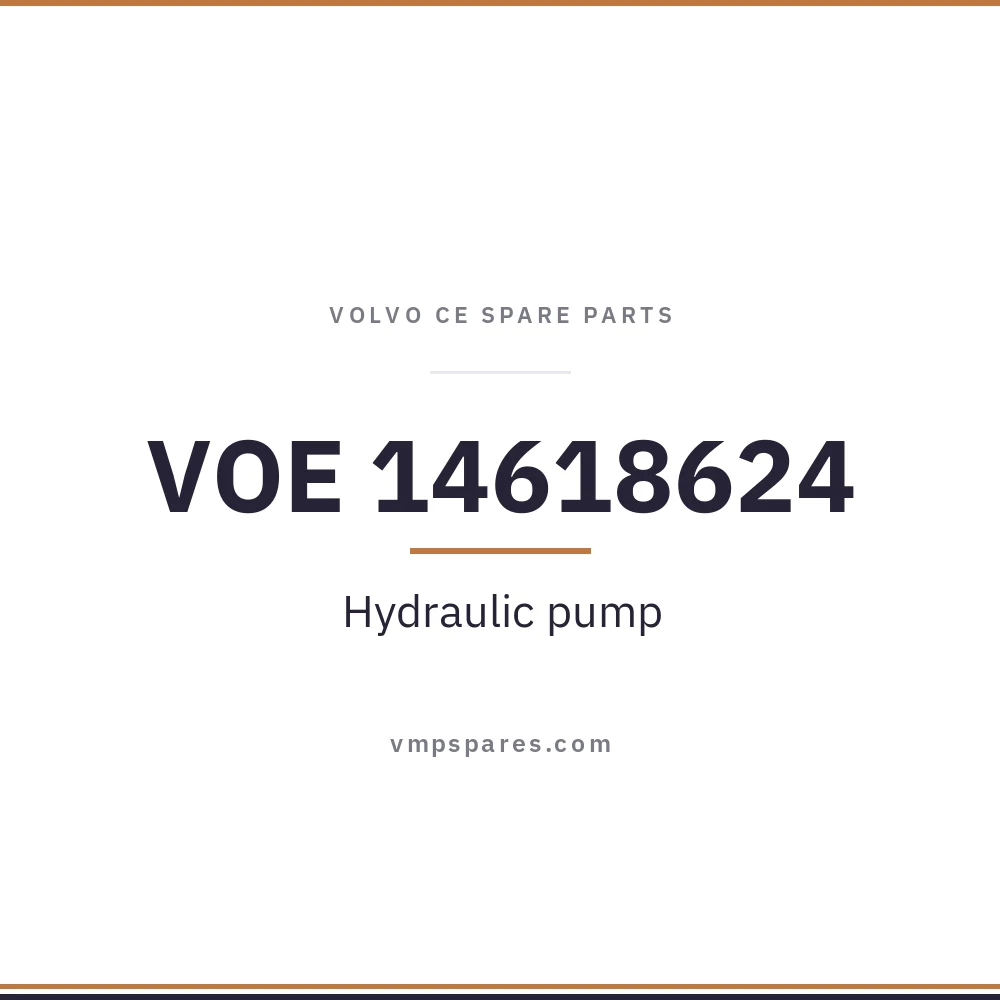 VOE 14618624 – Hydraulic pump