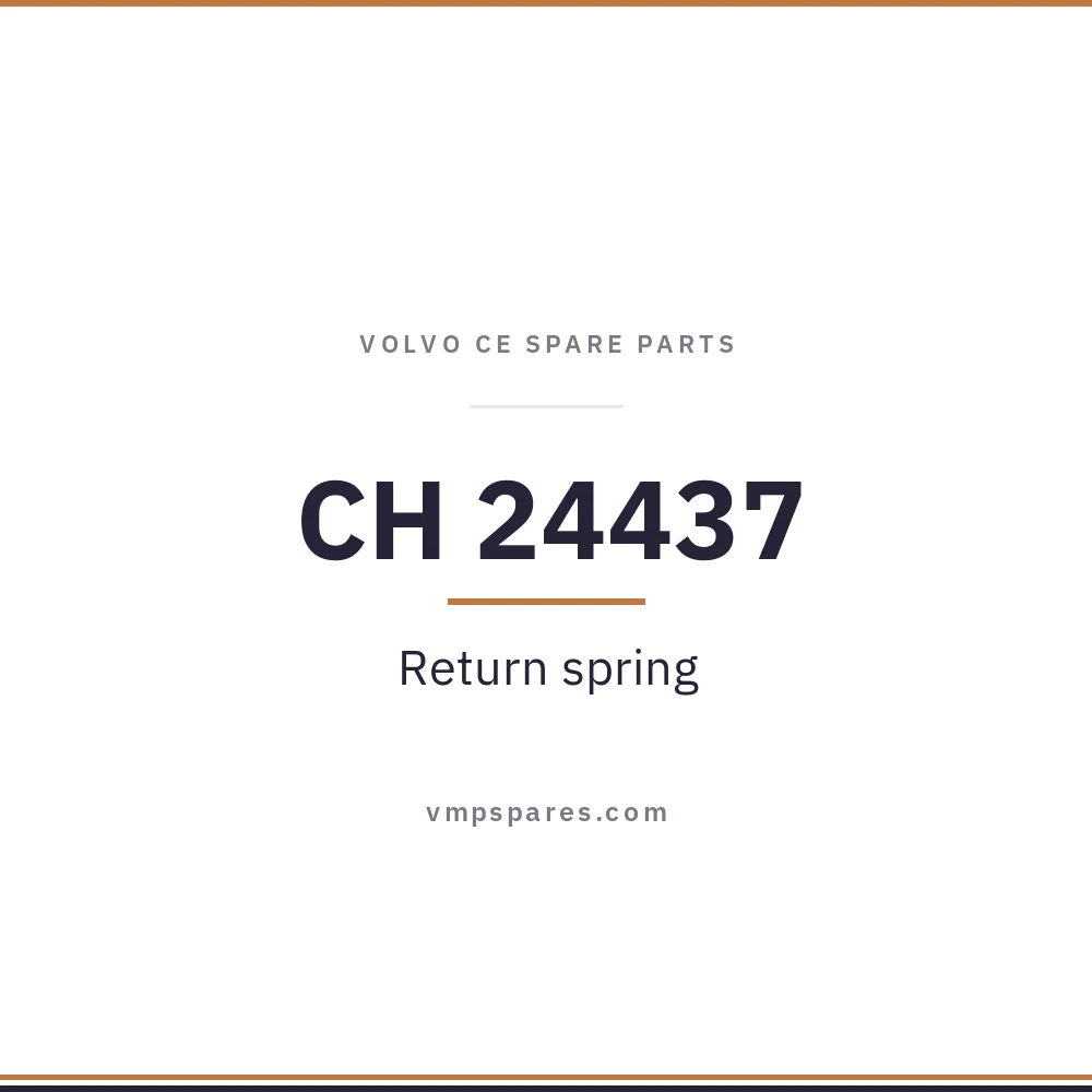 CH 24437 – Return spring