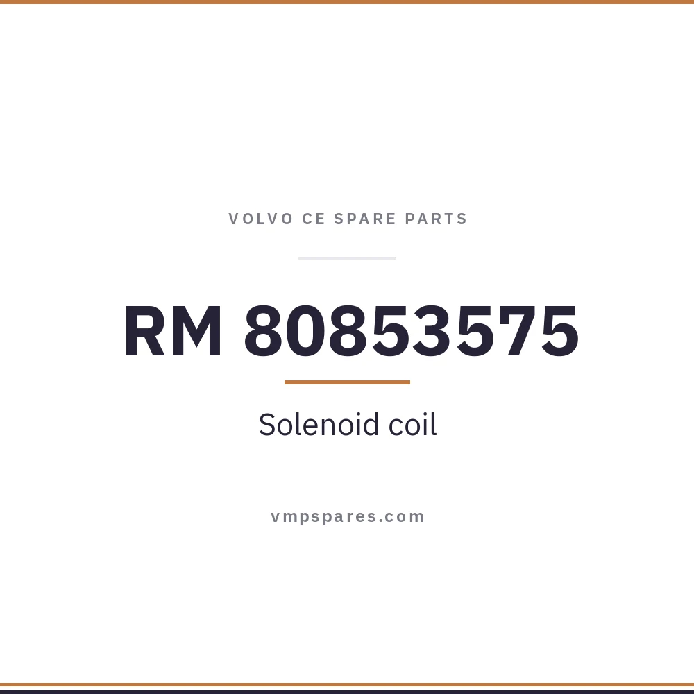 RM 80853575 – Solenoid coil