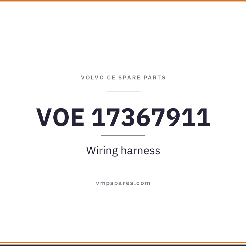 VOE 17367911 – Wiring harness