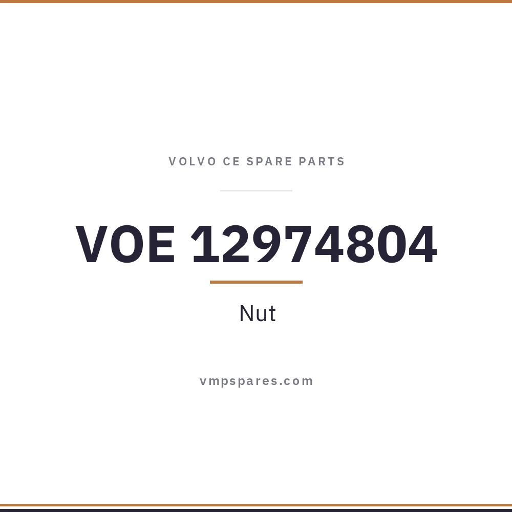 VOE 12974804 – Nut
