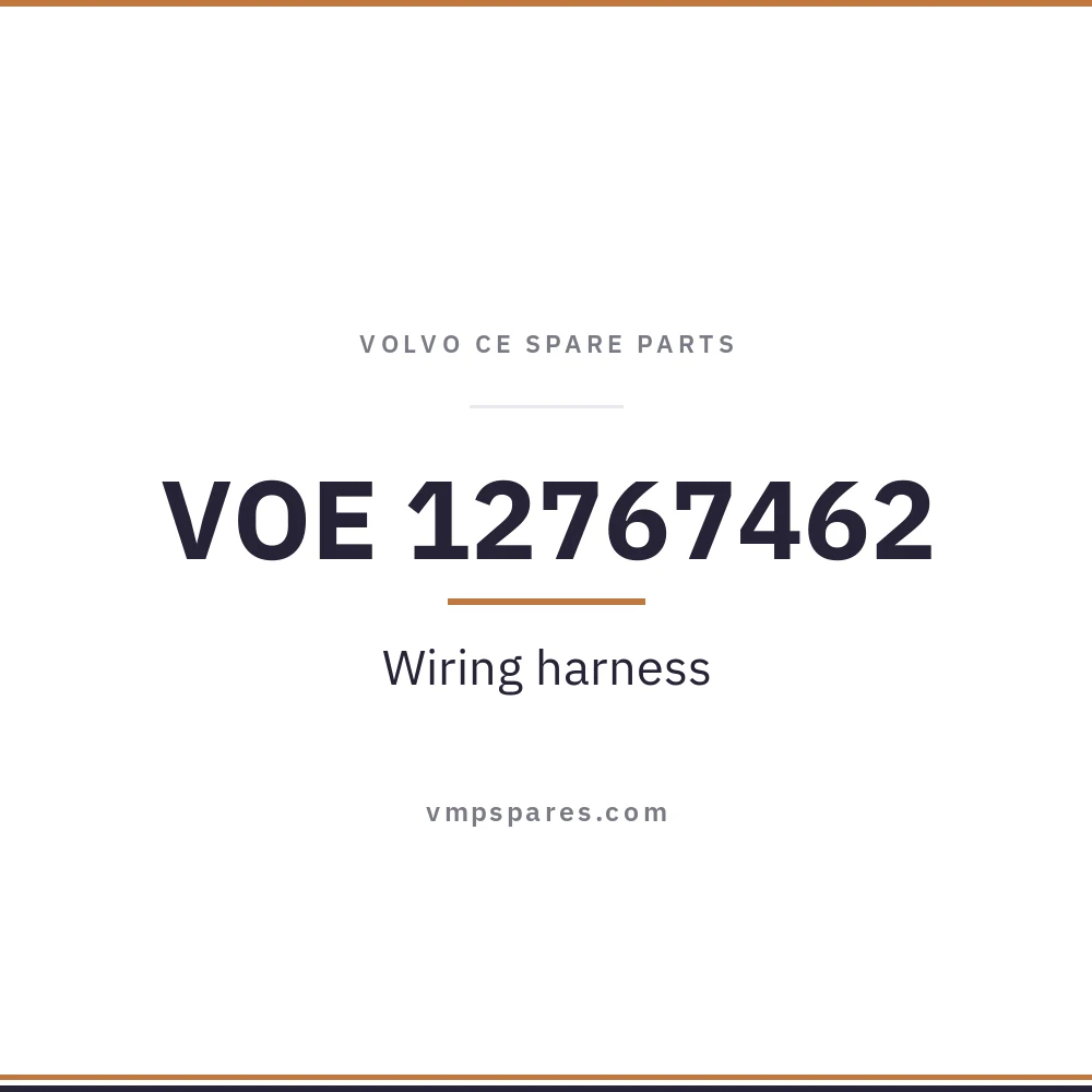 VOE 12767462 – Wiring harness