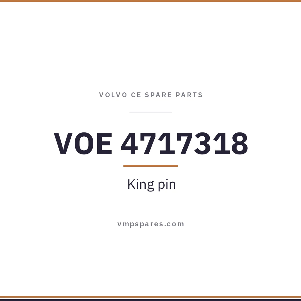 VOE 4717318 – King pin