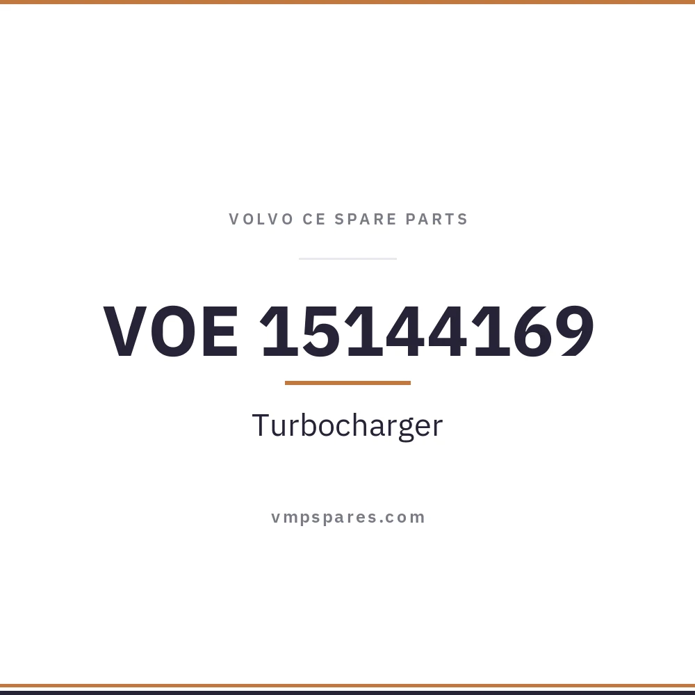VOE 15144169 – Turbocharger