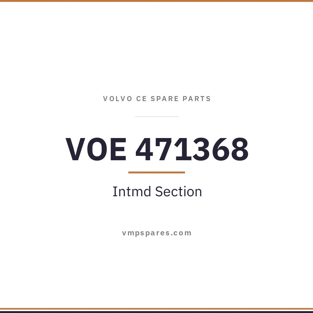 VOE 471368 – Intmd Section