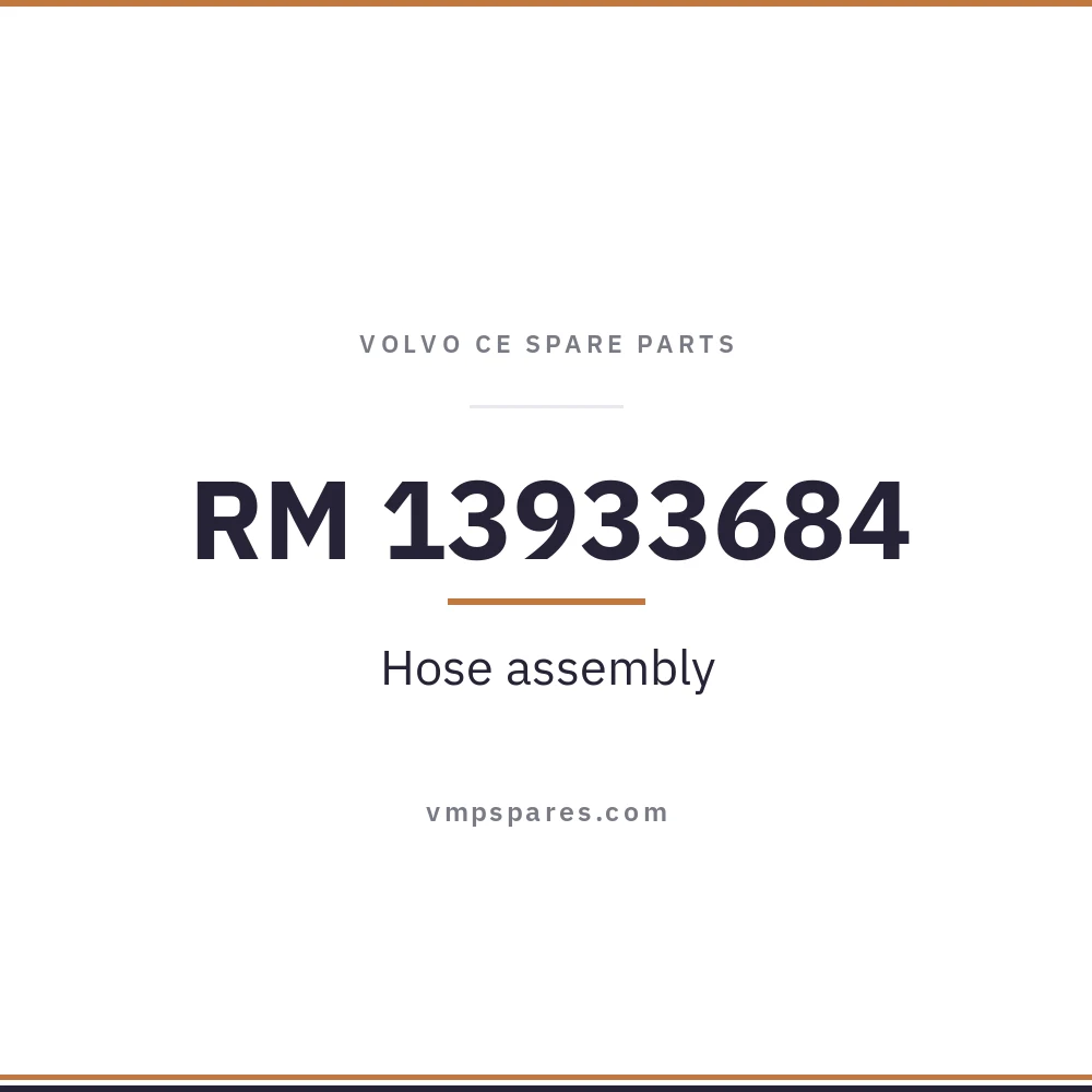 RM 13933684 – Hose assembly
