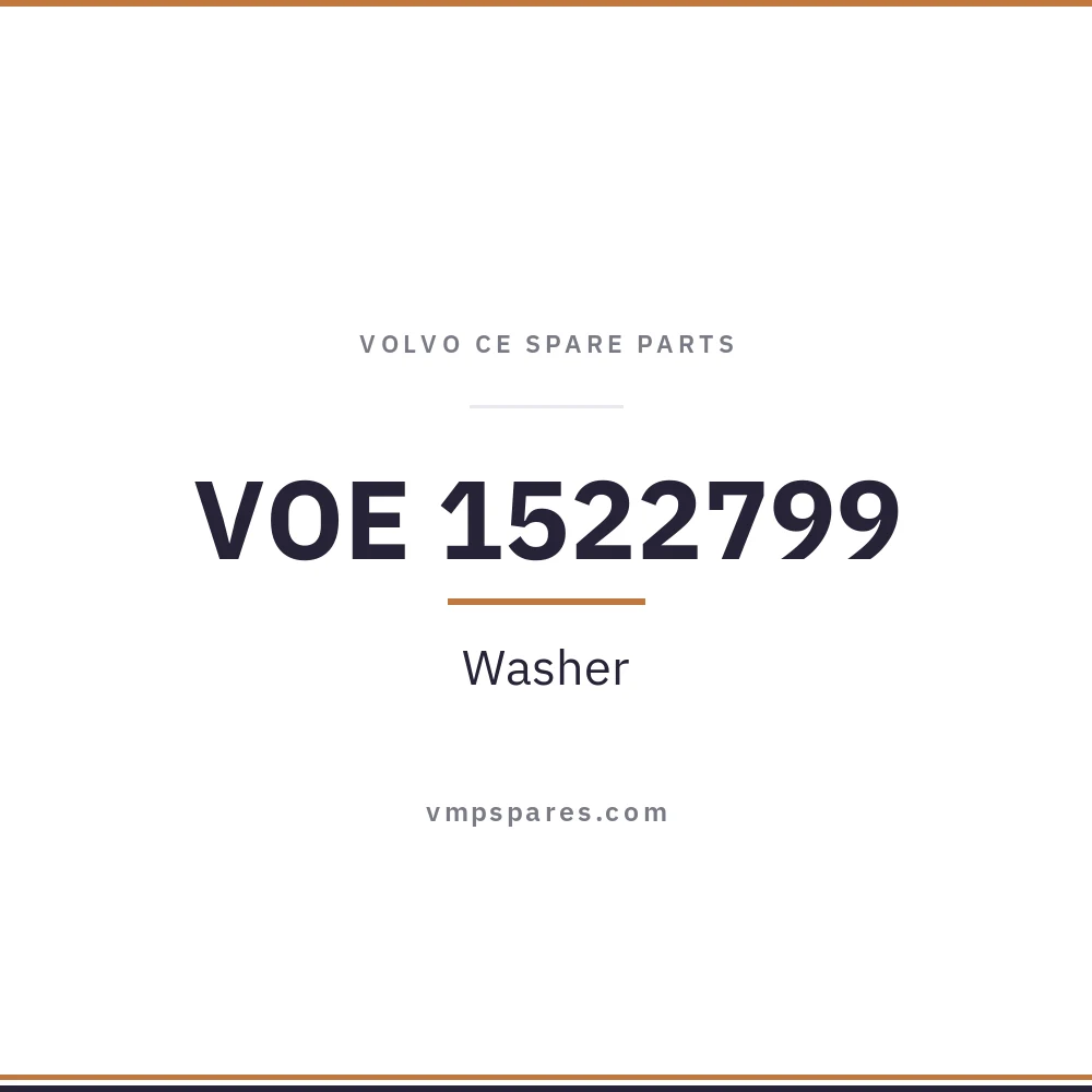 VOE 1522799 – Washer