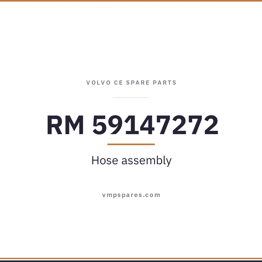 RM 59147272 – Hose assembly