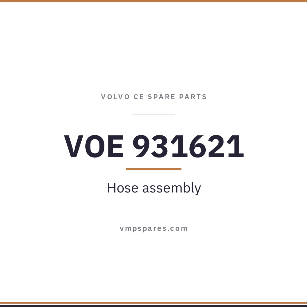 VOE 931621 – Hose assembly