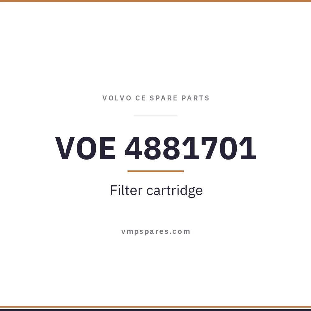 VOE 4881701 – Filter cartridge