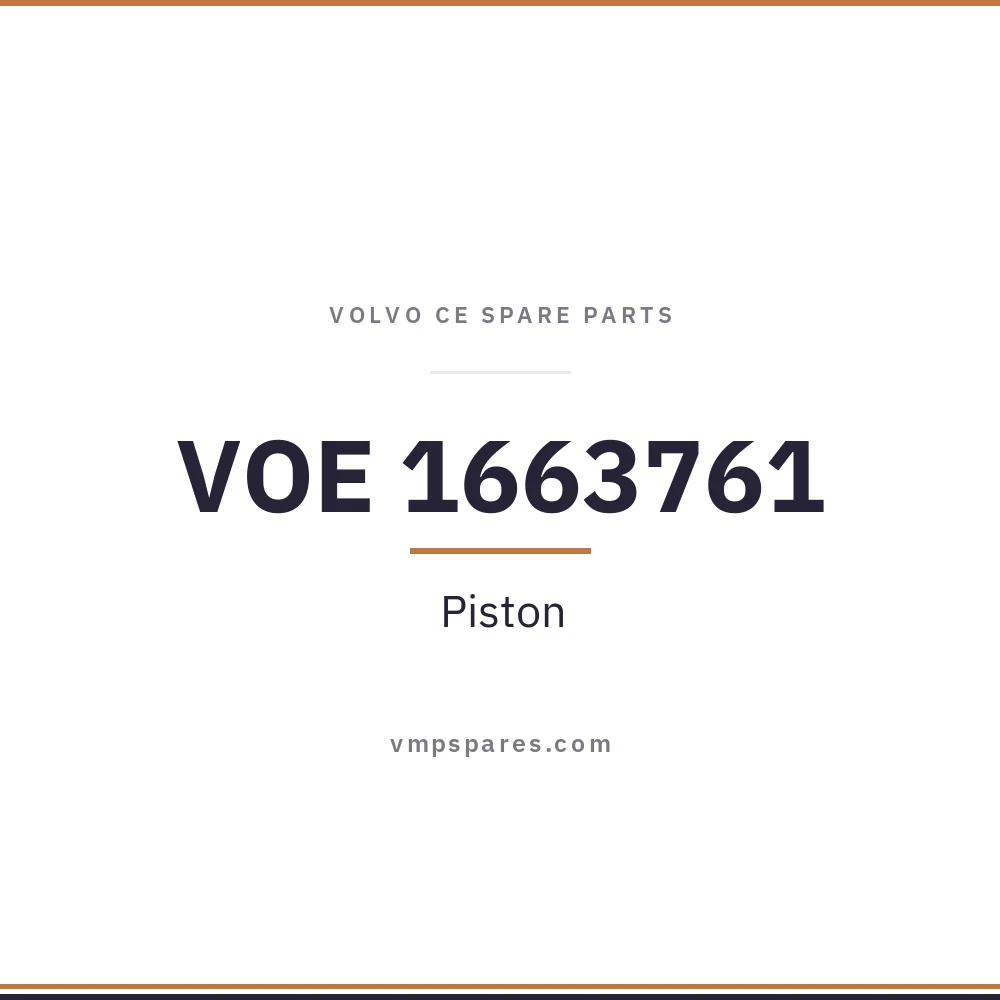 VOE 1663761 – Piston