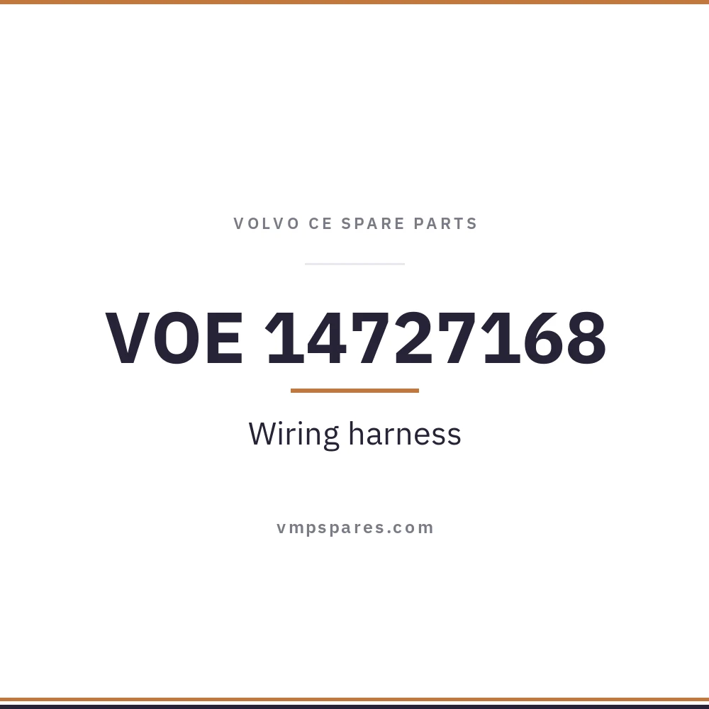 VOE 14727168 – Wiring harness