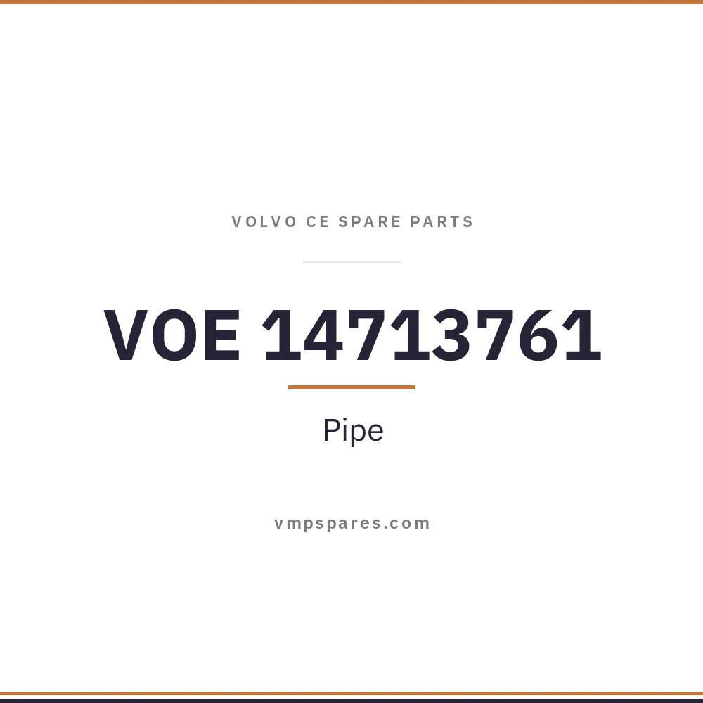 VOE 14713761 – Pipe