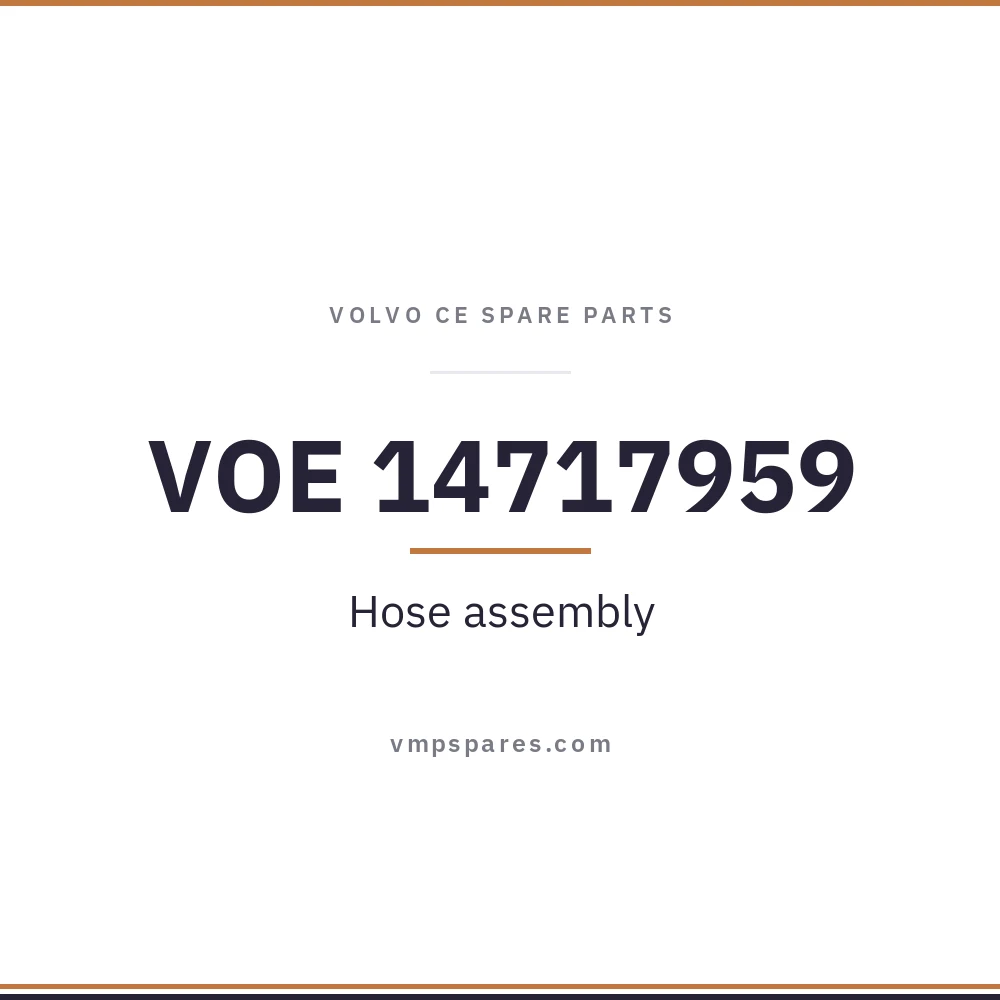 VOE 14717959 – Hose assembly
