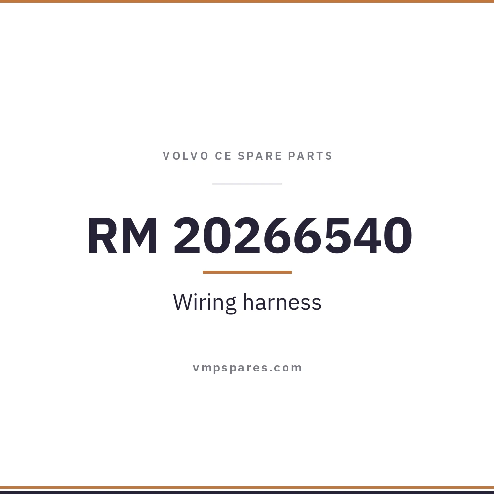 RM 20266540 – Wiring harness