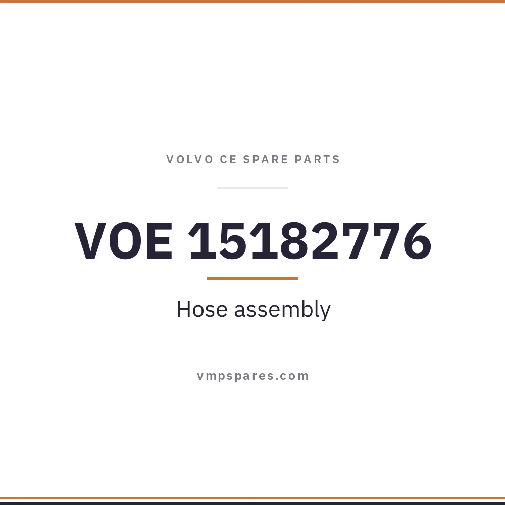 VOE 15182776 – Hose assembly