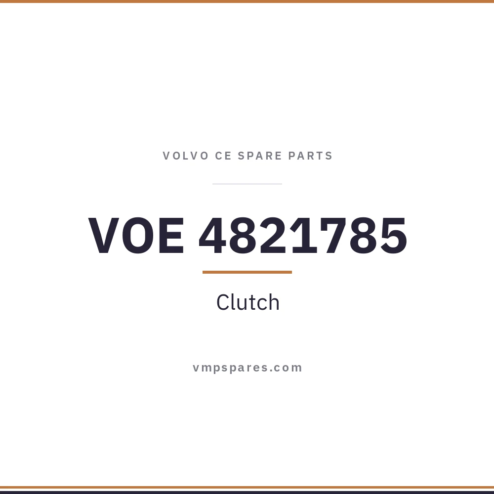 VOE 4821785 – Clutch