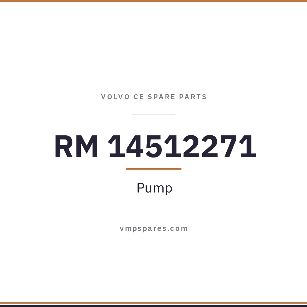 RM 14512271 – Pump
