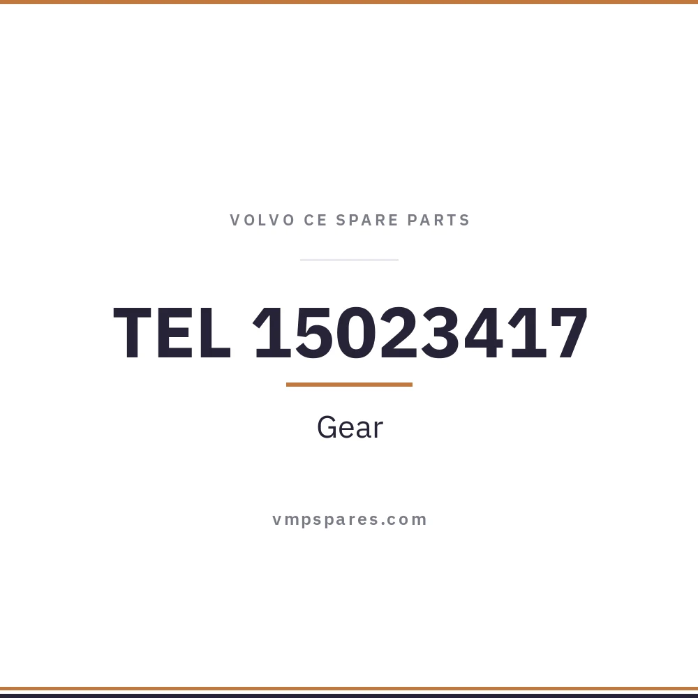 TEL 15023417 – Gear