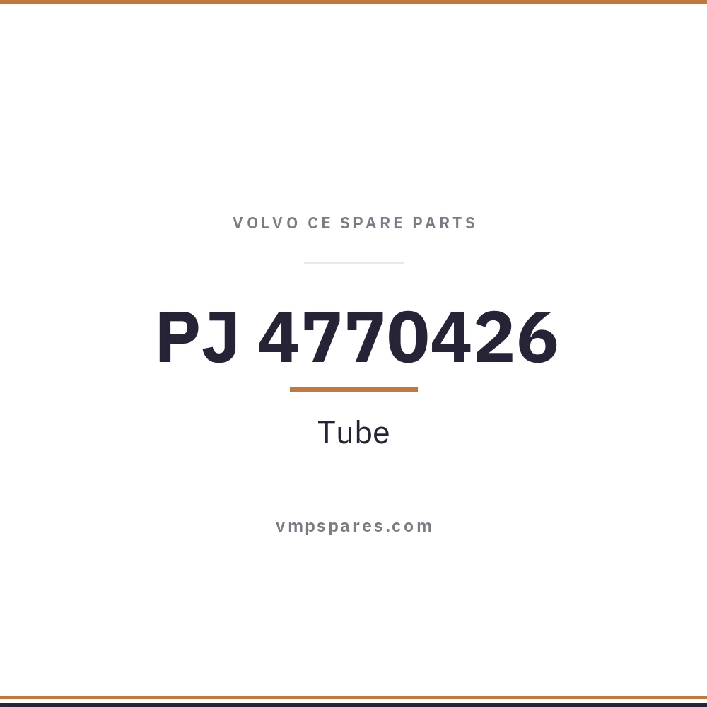 PJ 4770426 – Tube