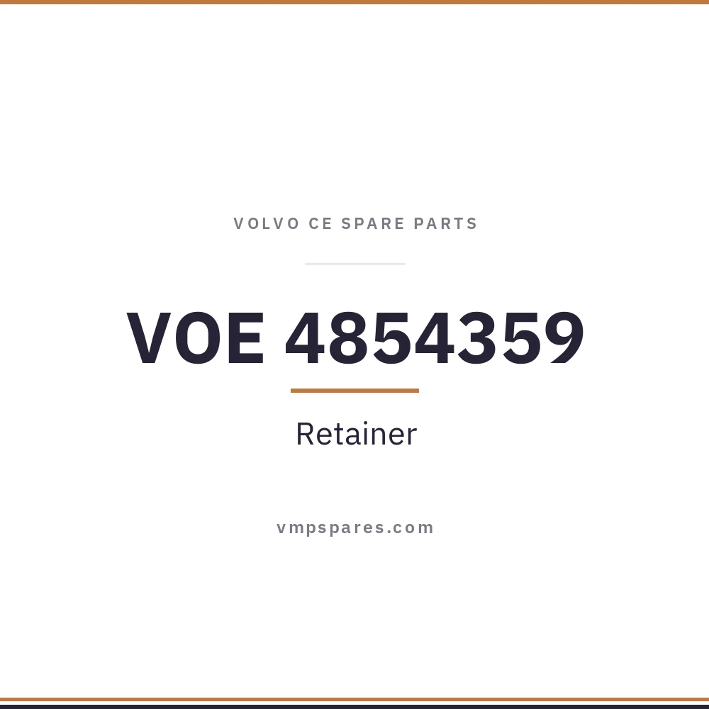 VOE 4854359 – Retainer