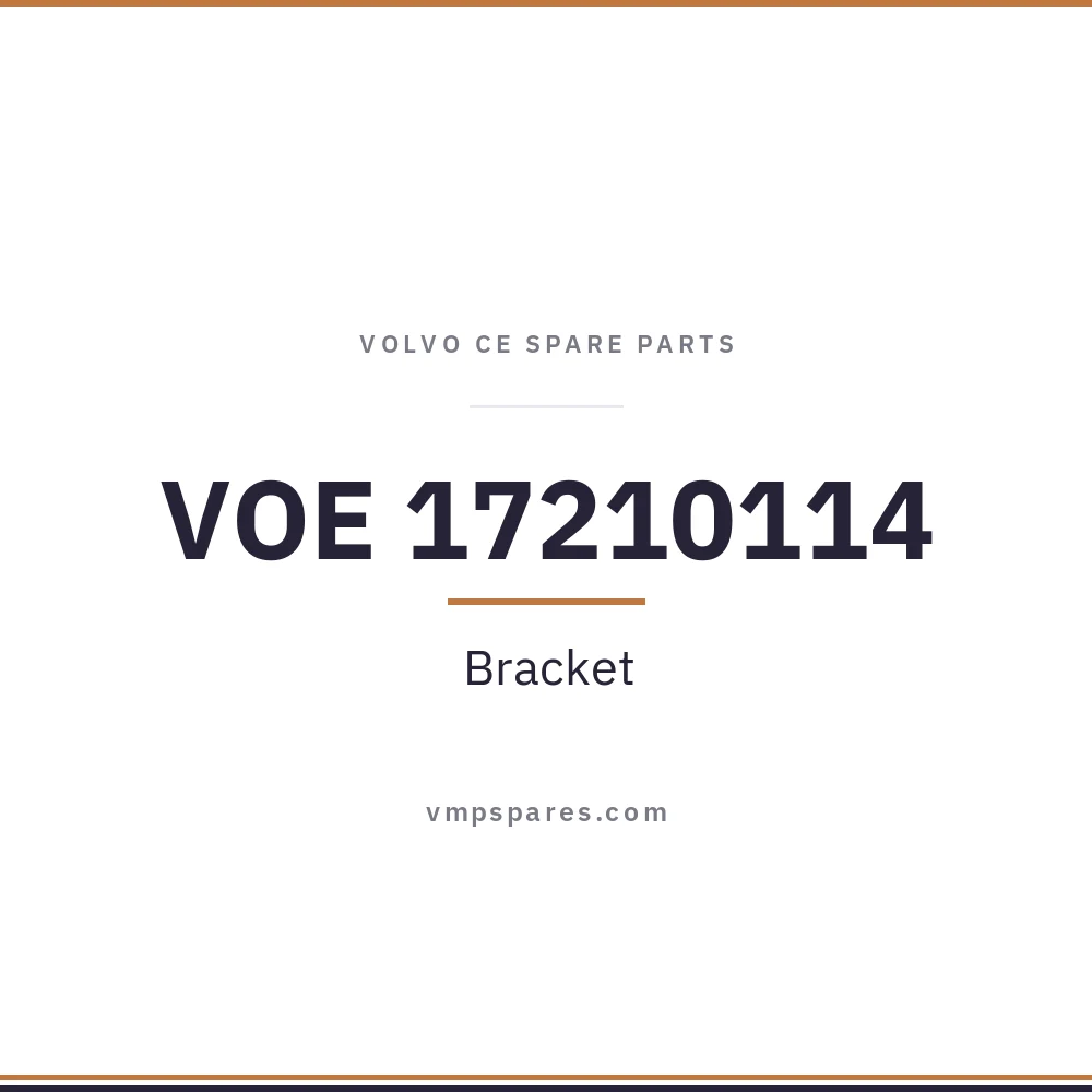 VOE 17210114 – Bracket
