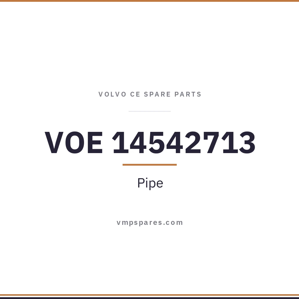 VOE 14542713 – Pipe